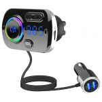 Automobilio FM moduliatorius su 12V pakrovėju BC49BQ