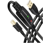 Axagon Sil wallcharger 2x port (USB-A + USB-C), PD3.0/QC4+/PPS/AFC/Apple. 30W total power.|ACU-PQ30