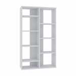 Balta knygų spinta 72x124 cm Keota - Kalune Design