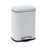 Balta pedalų dėžė "Wenko Leno", 5 l