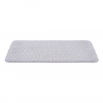 Baltas atminties putų vonios kilimėlis 50x80 cm Tundra - Wenko