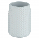 Baltas keramikinis indas dantų šepetėliams Weko Barinas