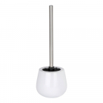 Baltas keraminis tualeto šepetys Wenko Malta