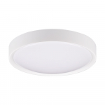 Baltas LED lubinis šviestuvas ø 33 cm Clarimo - Trio