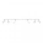 Baltas lubinis šviestuvas Sollux Etna 6L