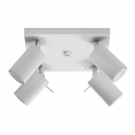 Baltas lubinis šviestuvas Sollux Etna