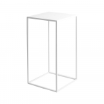 Baltas šoninis staliukas CustomForm Tensio