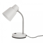 Baltas stalinis šviestuvas Leitmotiv Scope, aukštis 30 cm