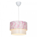 Baltos ir rožinės spalvos vaikiškas šviestuvas - Squid Lighting