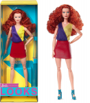Barbė lėlė raudonplaukė „Barbie Looks”, HJW80