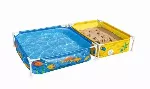 Baseinas ir smėlio dėžė BESTWAY My First Frame Pool And Sandpit, 213 x 122 x 30,5 cm