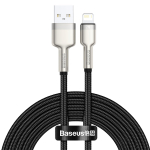 Baseus Cafule USB - Lightning laidas 2.4A 2m - Juodas