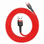 Baseus CALKLF-C09 Lightning (MD818) įkrovimo laidas 1.5A | 200 cm raudona
