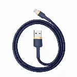 Baseus CALKLF-CV3 Lightning kabelis 2.4A | 2m mėlynas