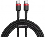 Baseus USB-C/USB-C pakrovimo laidas | PD2.0 3A/1m