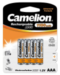 Baterija Camelion AAA/HR03, 1100 mAh, Rechargeable Batteries Ni-MH, 4 vnt
