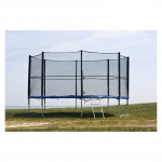 Batutas 244 cm + apsauginis tinklas + laiptai 8ft (2.44 m)