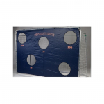 Baudos sienelė futbolo vartams 300x200cm