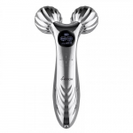 Be OSOM Face Roller Massager Vibruojantis veido ir kūno masažuoklis, Silver