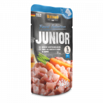 Belcando Junior konservai su vištiena ir morkomis jauniems šunims : Pakuotė konservas - 125 g