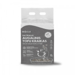 BeloCat Tofu aktyviosios anglies kvapo kraikas katėms : Kraiko pak. - 8 x 2,5 kg