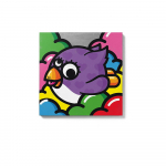 Betoninė sienų dekoracija Lyon Béton Volante Violette, 50 x 50 cm