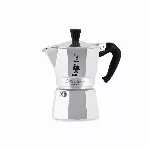 "Bialetti Moka Express" Moka puodas 0,06 l, aliuminis, juodas