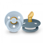 BIBS Colour čiulptukai Baby Blue / Petrol (anatominiu žinduku), 2 vnt, įvairių dydžių