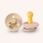 BIBS Colour čiulptukai Vanilla / Blush 6-18mėn, 2 vnt