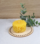 Bičių vaško žvakė Rožių žiedas