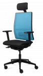 Biuro kėdė Tronhill Work, žydros ir juodos spalvos