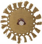 Bloomingville Dekoratyvinė pagalvė Elinna geltonos spalvos