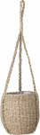 Bloomingville Pakabinamas vazonas Rockie iš jūrinės žolės 20 cm