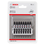 Bosch sukimo antgalių rinkinys Impact Control, 8 vnt, PH2, 50 mm