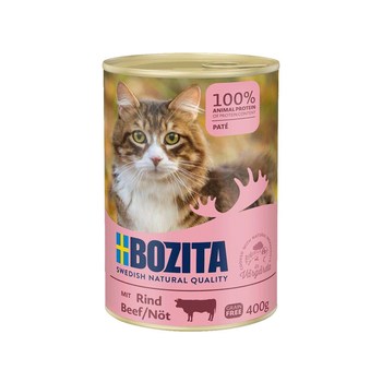BOZITA Jautienos paštetas - drėgnas maistas katėms - 400g