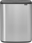 Brabantia Šiukšliadėžė Bo Touch Bin matinis plienas 2 x 30 l