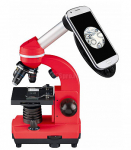 BRESSER JUNIOR SEL BIOLUX RED + SET 40X-1600X mikroskopas