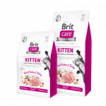 Brit Care Cat Kitten Healthy Growth begrūdis sausas maistas kačiukams : Pakuotė sausas maistas - 400 g