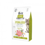 Brit Care Cat Sterilized Immunity Support begrūdis sausas pašaras katėms : Pakuotė sausas maistas - 7 kg