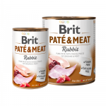 Brit Care Rabbit Pate & Meat konservai šunims : Pakuotė konservas - 400 g