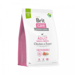 Brit Care Sustainable Adult Small Breed Chicken & Insect sausas pašaras šunims : Pakuotė sausas maistas - 7 kg