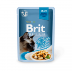 Brit Premium Delicate Chicken in Gravy konservai katėms : Pakuotė konservas - 85 g