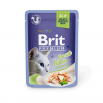 Brit Premium Delicate Trout in Jelly konservai katėms : Pakuotė konservas - 85 g