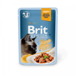 Brit Premium Delicate Tuna in Gravy konservai katėms : Pakuotė konservas - 85 g