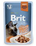 BRIT Premium Fillets in Gravy kalakutiena 24 x 85g
