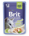 BRIT Premium Fillets in Jelly upėtakis 24 x 85g