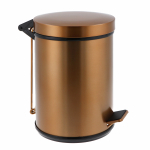 BRUMA Maris šiukšliadėžė braižyto vario spalvos 3 litrai talpa