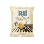 Bulvių traškučiai su juodaisiais pipirais ir jūros druska NATURAL CRUNCH, ekologiški