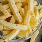 Bulvių traškučiai su krapais, 500 g