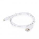 CABLE LIGHTNING TO USB2 2M/WHT CC-USB2-AMLM-2M-W GEMBIRD